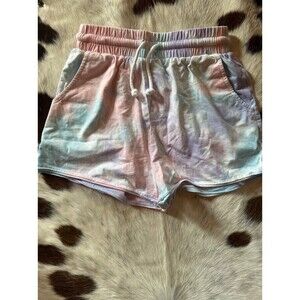Southern Fried Chicks lounge shorts tie dye size small